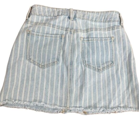 PacSun denim striped skirt 24 - Picture 2 of 8